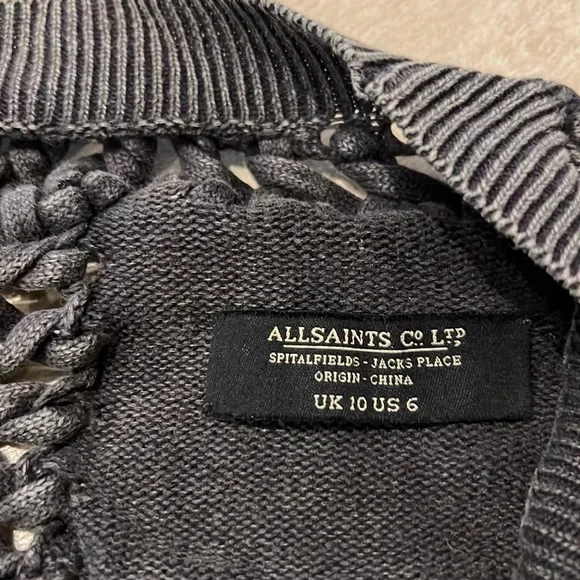 All Saints Spitafields sweater - Picture 3 of 4